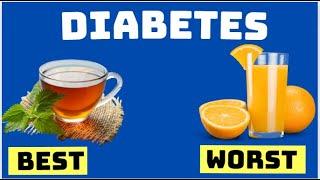 The BEST and WORST DRINKS for People With DIABETES