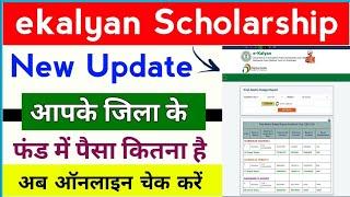 live update  e kalyan scholarship ka paisa kon kon district में मिलना शुरू हुआ हैं#ekalyan #viral