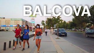 Izmir BALÇOVA Night Walking Tour 15 August 2021   Turkey  4K 60fps