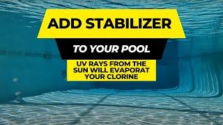 Add Stabilizer to Your Pool