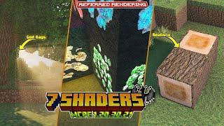 UPDATE 7 TEXTURE & DEFERRED SHADER MCPE 1.20 - Minecraft PE shader deffered ringan untuk android