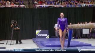 Hailey Burleson Washington 2017 Beam Pac-12 Championships 9.9