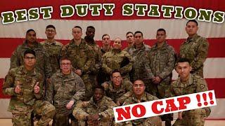 THE 5 BEST ARMY DUTY STATIONS   IN DETAIL 