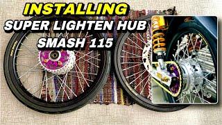 Installing Lighten Hub Smash 115  Salamat Shopee