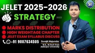 JELET 2025 2026 Strategy  Marks Distribution  High Weightage Chapter  Jelet Exam Syllabus Discuss