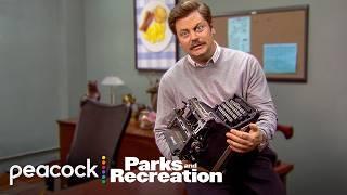 Most Iconic Moments From Rons Office  Parks and Recreation