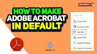 How to make adobe acrobat default 2024