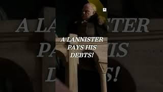 Tyrion does not fly but always pays his debts  Game of Thrones S.1 E.6