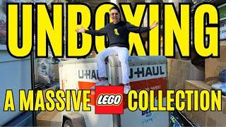 Unboxing a MASSIVE LEGO Collection