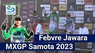 Hasil Race 2 MXGP Samota 2023 Romain Febvre jadi Jawara