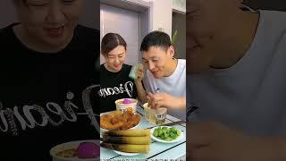 Funny Husband and Wife Yummy Food Eating Challenge 