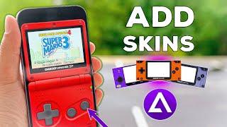 How To Add Different Skins in Delta Emulator App Custom Nintendo Skins