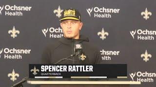 Spencer Rattler talks Loss  Saints-Chargers Postgame  2024 NFL Week 8