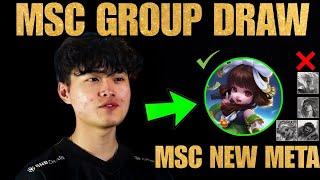 MSC GROUP DRAW & NEW GOLD LANE META  No more HaritRoger Moskov