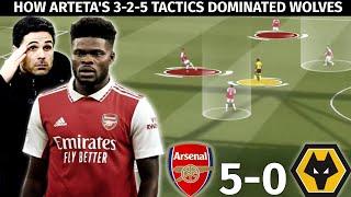 How Artetas Tactical Tweak Dominated Wolves  Arsenal vs Wolves 5-0  Tactical Analysis