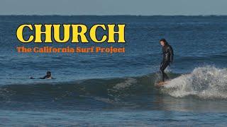 Sunday Morning At Church San Clemente  Cinematic Surf Footage in California 4k