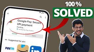 Solved Play Store Pending Problem   Fix Playstore Download Pending Problem  100 % FIX 