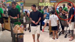 When Lionel Messi Goes shopping as a normal person  This Happened