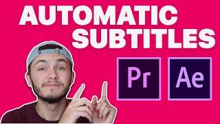 Auto Subtitles plugin for Premiere Pro & After Effects
