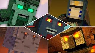 Minecraft Story Mode - Season Two - All Bosses & Endings