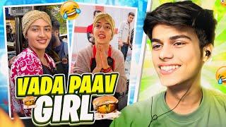 VIRAL VADA PAV DIDI OF DELHI  FUNNY MEMES  adarshuc