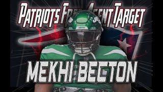 Mekhi Becton  New England Patriots Free Agent Target 2024  Offensive Tackle