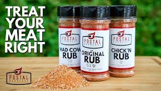 Postal Barbecue BBQ Rubs - Best BBQ Rubs for Pork Chicken and Beef