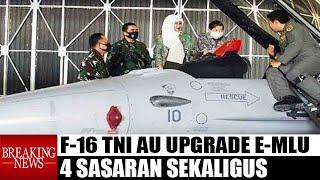 BERITA MILITER TERBARU  Setelah di Upgrade F 16 Indonesia TNI AU Mampu Tembak 4 Target Sekaligus