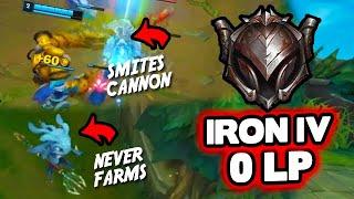 You wont BELIEVE what happens down in Iron elo...