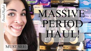 WHAT PERIOD PRODUCTS AM I TRYING OUT? *HAUL*