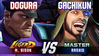 SF6 ▰ DOGURA M.Bison vs GACHIKUN Rashid ▰ High Level Gameplay