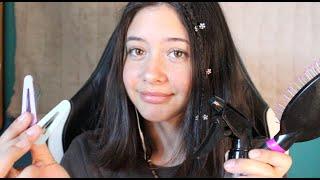 ASMR Hair Styling