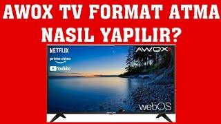 Awox TV Format Atma Nasıl Yapılır?