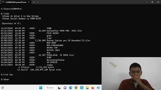 CARA MENGHAPUS FILE DALAM SEBUAH FOLDER DI COMMAND PROMPT