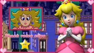  Mario is missing PC Peach Voice Clips 