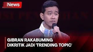 Gibran Dikritik Jadi Trending Topic Ernest Prakasa Sesalkan Sikap Arogan dalam Debat Cawapres