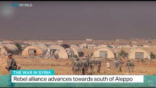 The War In Syria Rebel alliance advances towards south of Aleppo Abubakr al Shamahi reports