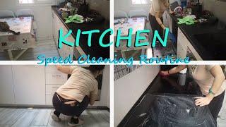 *NEW* Kitchen Cleaning Routine  DISASTER   