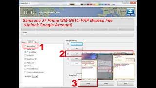 Samsung J7 Prime SM-G610F FRP Unlock File Google Account Bypass Latest Method