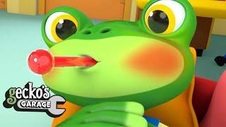 Gecko Gets Sick Mechanicals Take Over  Geckos Garage  Trucks For Children  Cartoons For Kids