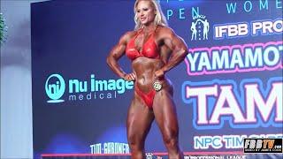 Female Bodybuilder Jody May - 2019 IFBB Tampa Pro - Prejudging