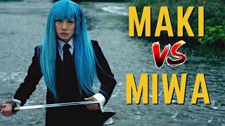 JU JUTSU KAISEN LIVE ACTION - Maki vs Miwa  REAnime