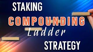 STAKING STRATEGY  Compounding Ladder  CRYPTO STAKING  E2X  Defi