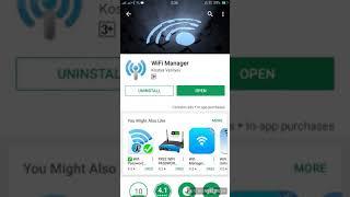 Wifi manager video