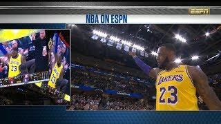 LeBron James Tribute Video by Cleveland Cavaliers  Lakers vs Cavs  November 21 2018