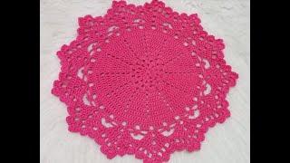 كروشيه مفرش الاكتر طلبا #crochet#crochet