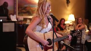Bride Performs Original Song For Her Groom On Their Wedding Day