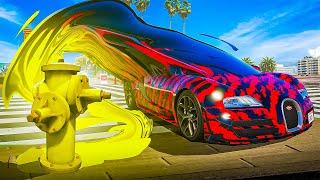 Surviving $1M Bounty with Shapeshifting Prop Car  GTA 5 RP