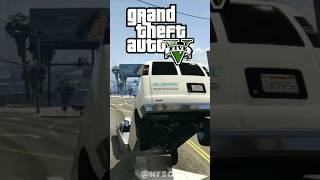 Evolution of Van vs CARS in GTA Games #shorts #gta #gta5