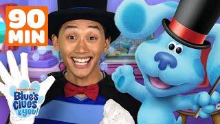 90 MINUTES of Fairytales and Magical Moments  w Blue & Josh  Blues Clues & You